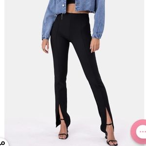 Adika Front-Slit Pants